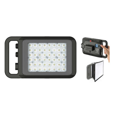 Detalhes do produto KIT REFLETOR LED BICOLOR LYKOS - MANFROTTO