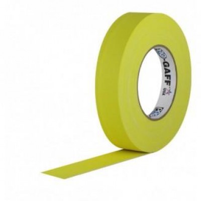 Detalhes do produto Fita de Tecido Gaffer Tape 2,5cm x 50m Amarelo