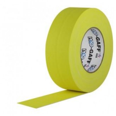 Detalhes do produto Fita de Tecido Gaffer Tape 5cm x 25m Amarelo