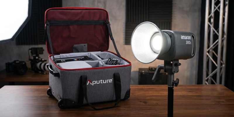 Aputure 300c, 150d, 150x e Amaran 150c: Iluminação LED Profissional para Vídeo, Cinema e Fotografia