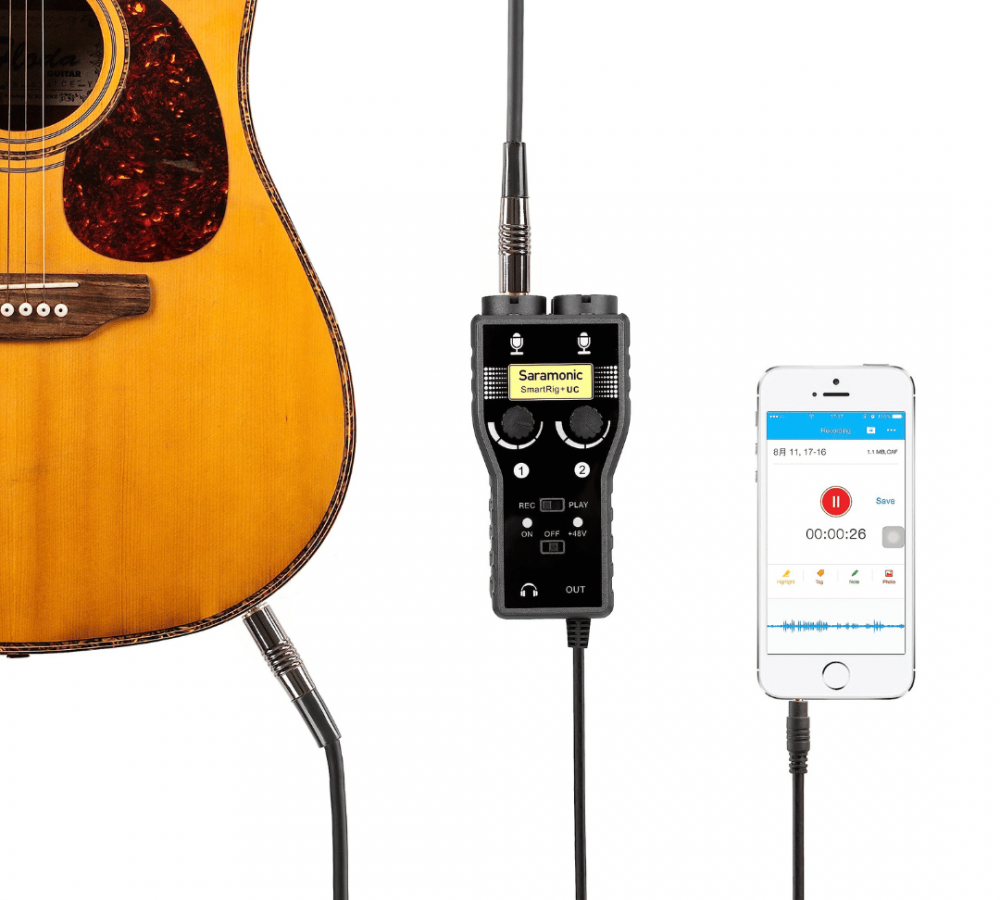 INTERFACE DE ÁUDIO SMARTRIG+ SARAMONIC - Foto 1