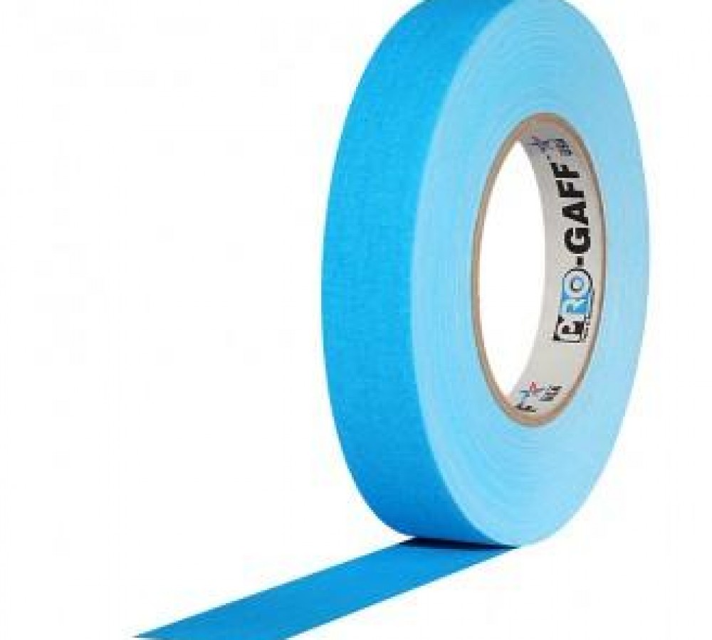 Fita de Tecido Gaffer Tape 2,5cm x 25m Azul FL - Foto 0