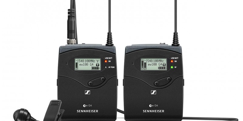Sistemas sem Fio Sennheiser G4 - Microfones Lapela e Mão
