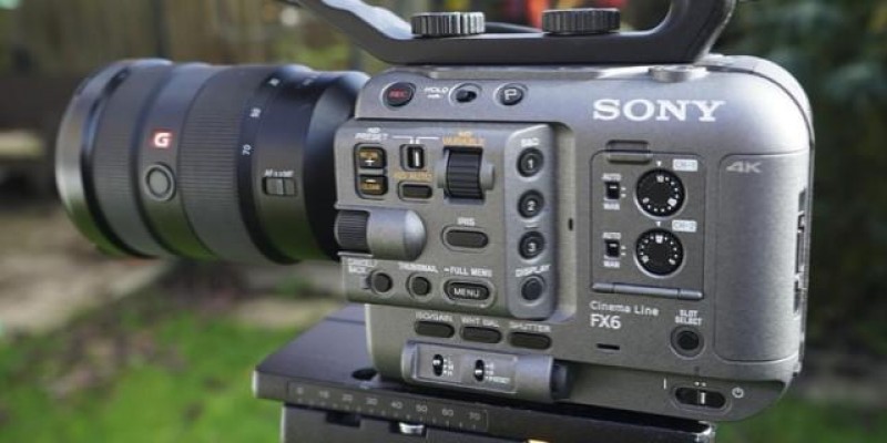 Sony FX6 - Grave histórias visuais com liberdade incrível