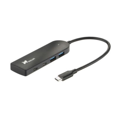 Detalhes do produto HUB ADAPTADOR USB-C PARA USB-C E USB 4 PORTAS - XCELLON
