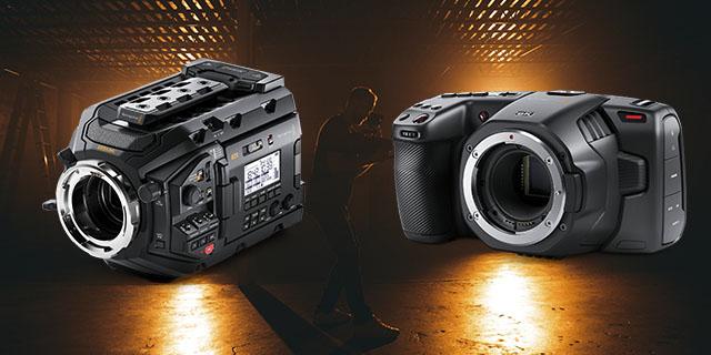 Câmeras da Blackmagic Design para Locação