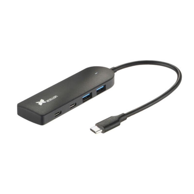 HUB ADAPTADOR USB-C PARA USB-C E USB 4 PORTAS - XCELLON